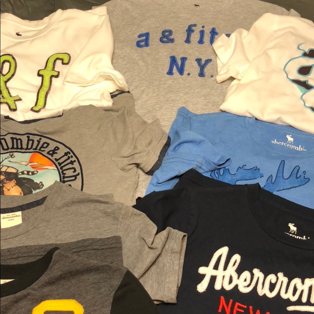 Bundle 8 Boys Abercrombie kids Tops
